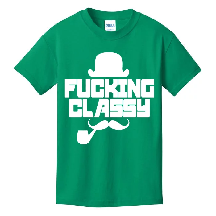 Fucking Classy Humor Kids T-Shirt