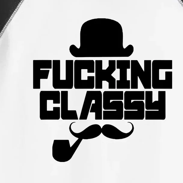 Fucking Classy Humor Toddler Fine Jersey T-Shirt