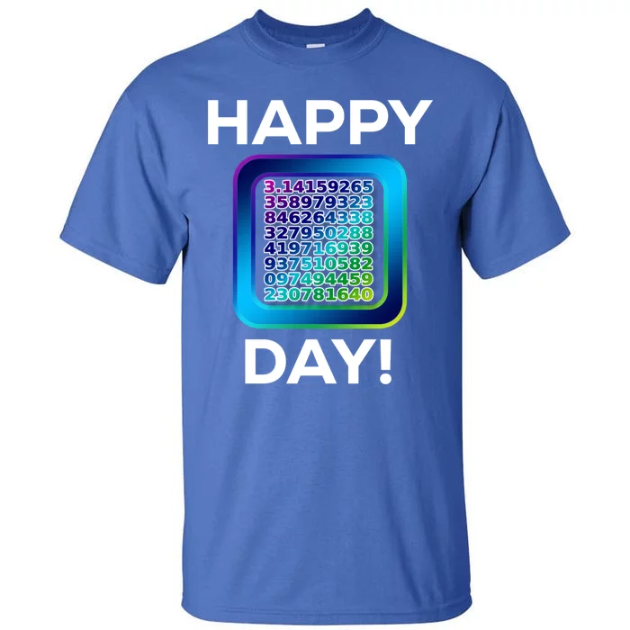 Funny Cute Happy Pi Day Celebration Math Numbers Fun Great Gift Tall T-Shirt