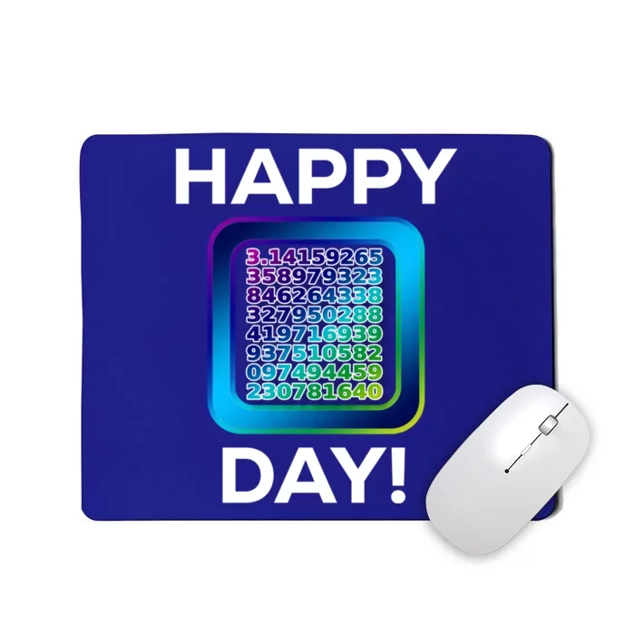 Funny Cute Happy Pi Day Celebration Math Numbers Fun Great Gift Mousepad