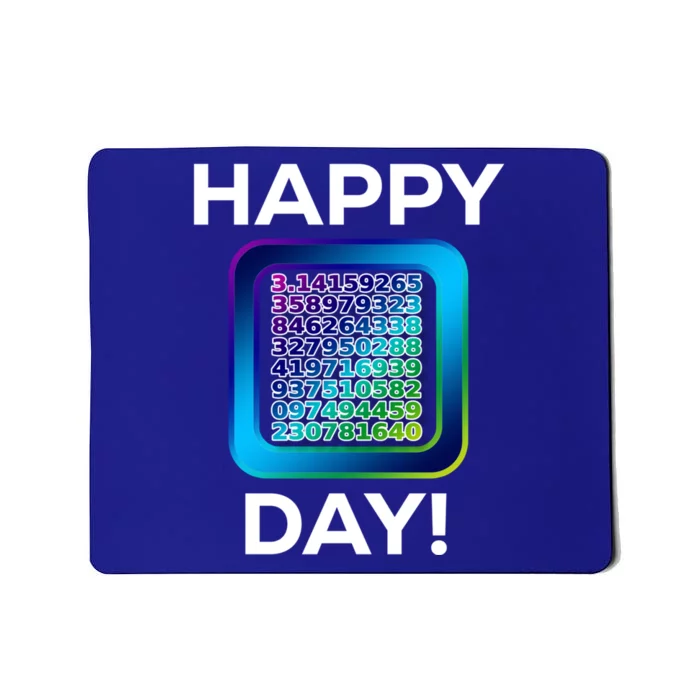 Funny Cute Happy Pi Day Celebration Math Numbers Fun Great Gift Mousepad