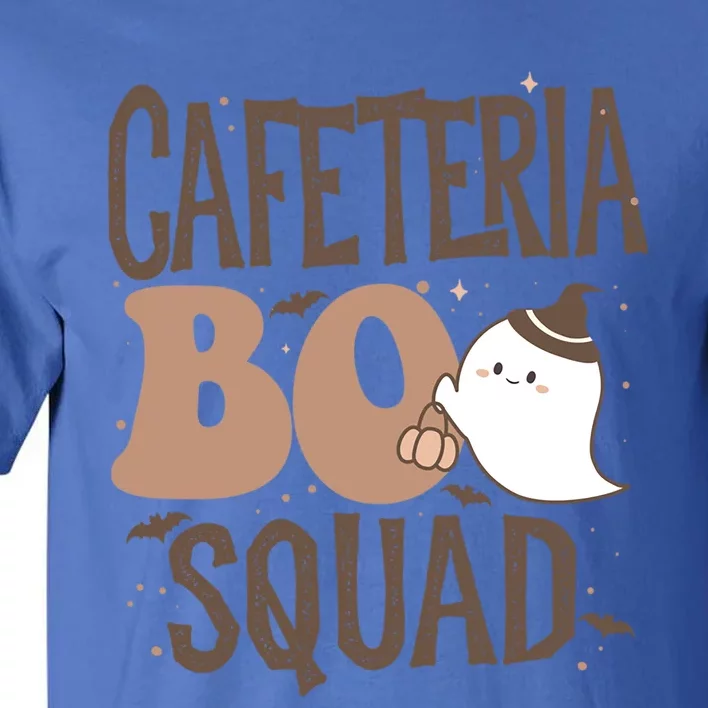 Funny Cute Halloween Cafeteria Boo Squad Costume Teacher Gift Tall T-Shirt