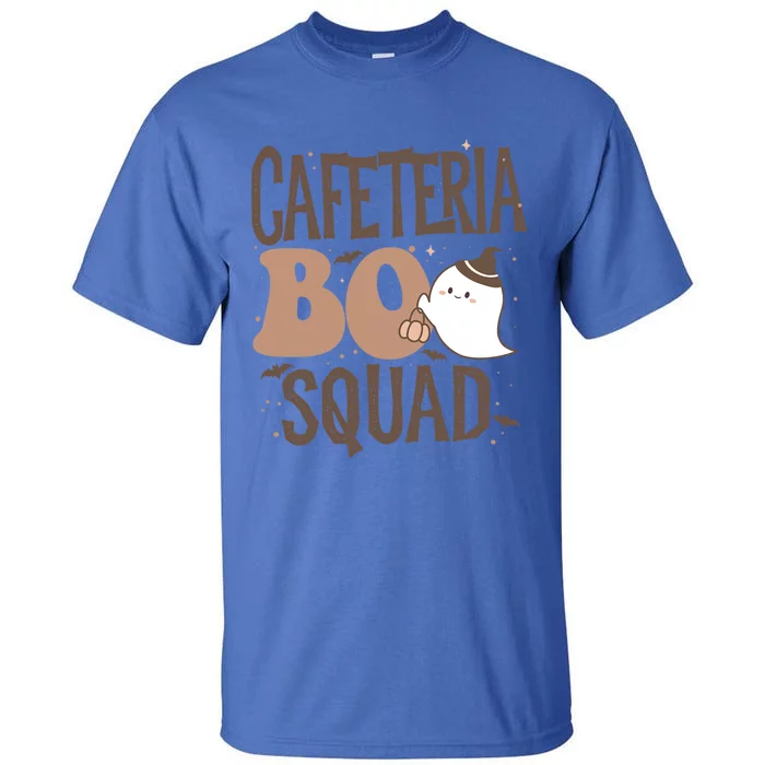 Funny Cute Halloween Cafeteria Boo Squad Costume Teacher Gift Tall T-Shirt