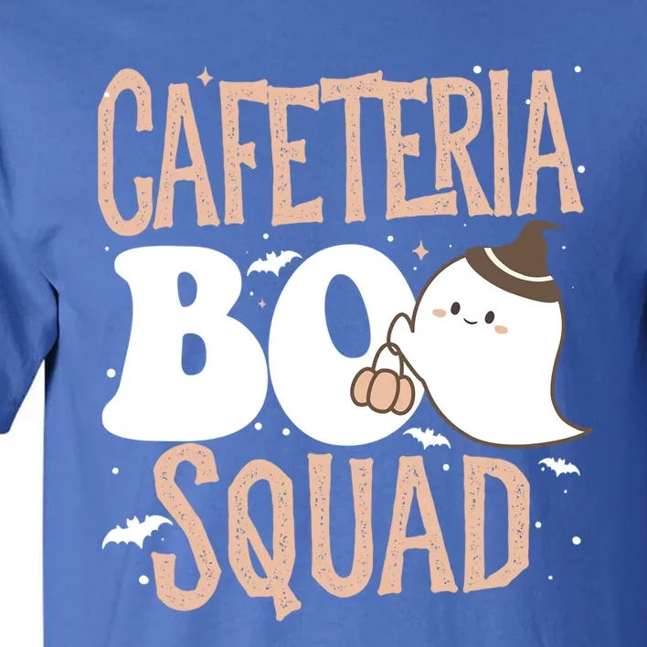 Funny Cute Halloween Cafeteria Boo Squad Costume Teacher Gift Tall T-Shirt