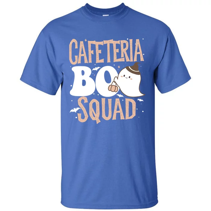 Funny Cute Halloween Cafeteria Boo Squad Costume Teacher Gift Tall T-Shirt