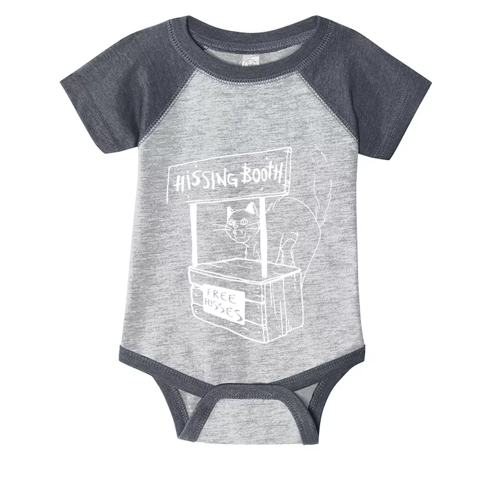 Funny Cat Hissing Booth Free Hisses Memes For Cat Lovers Infant Baby Jersey Bodysuit