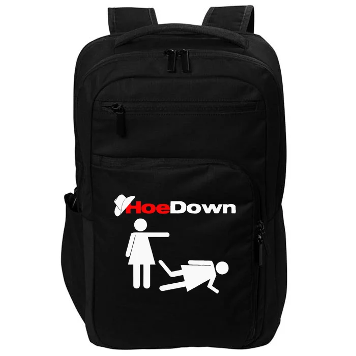 Funny Country Hoe Down Impact Tech Backpack