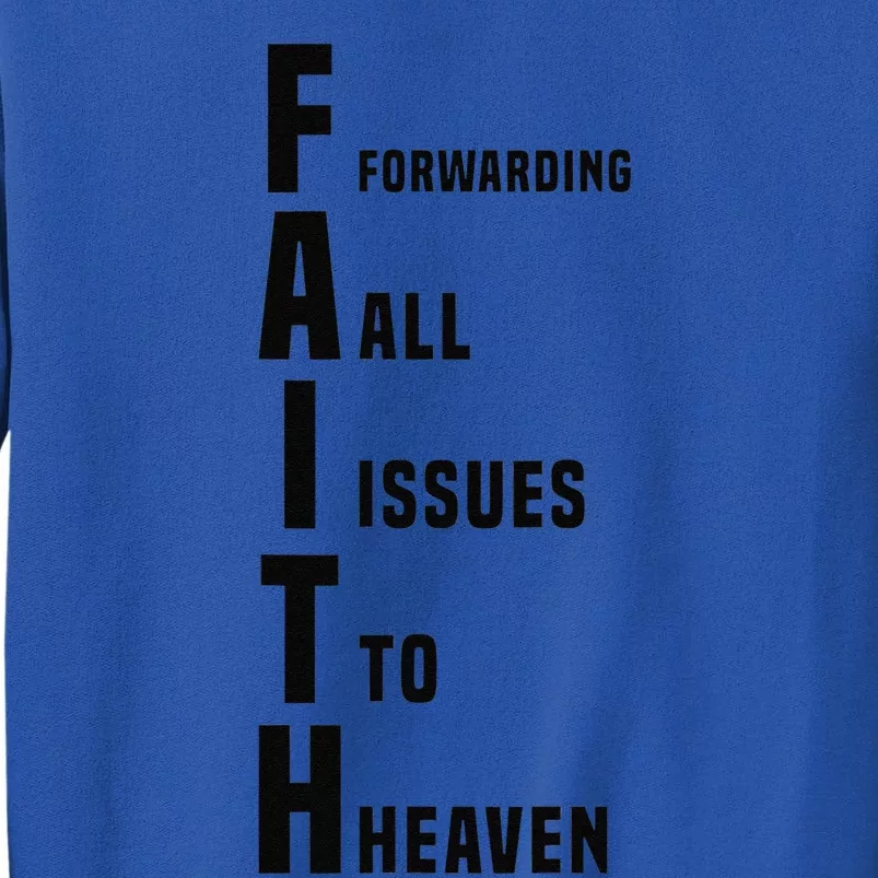 Funny Christian Humor Faith Jesus God Tall Sweatshirt