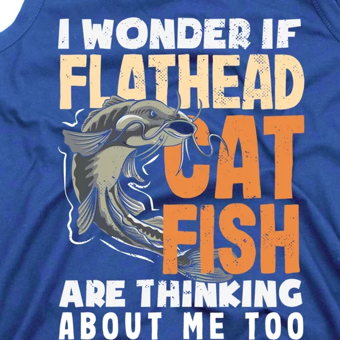 Funny Catfish Hunter Catfish Enthusiast Flathead Catfish Great Gift Tank Top