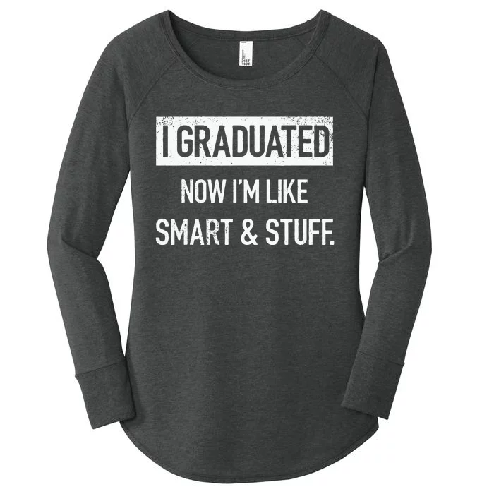 Funny College High School Graduation Senior Women's Perfect Tri Tunic Long Sleeve Shirt