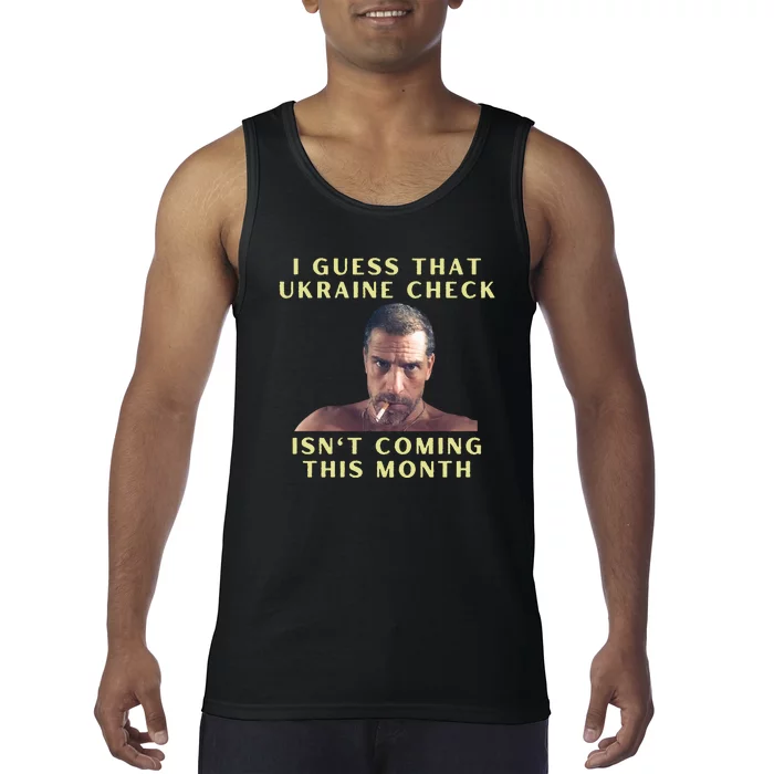 Funny Conservative Hunter Biden Tank Top