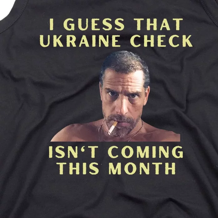 Funny Conservative Hunter Biden Tank Top