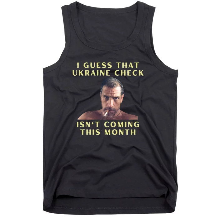 Funny Conservative Hunter Biden Tank Top