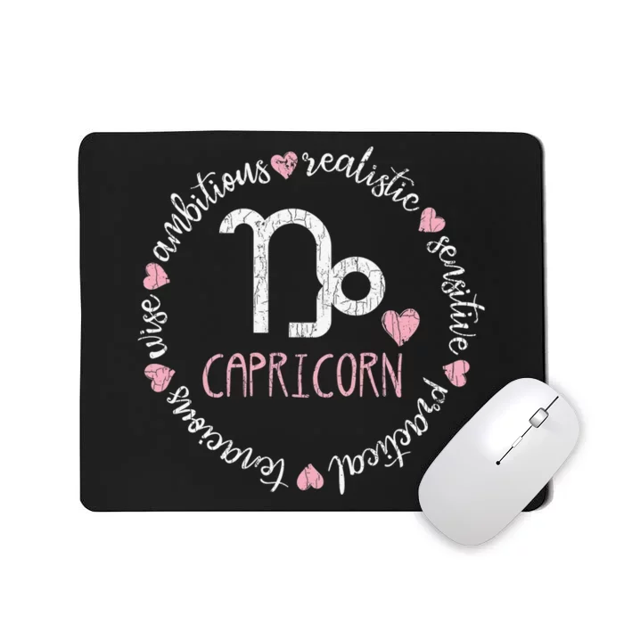 Funny Capricorn Horoscope Definition for Astrologers Mousepad