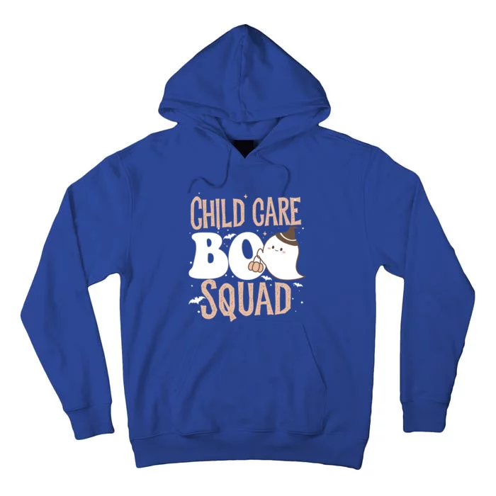 Funny Cute Halloween Care Boo Squad Costume Teacher Cool Gift Tall Hoodie