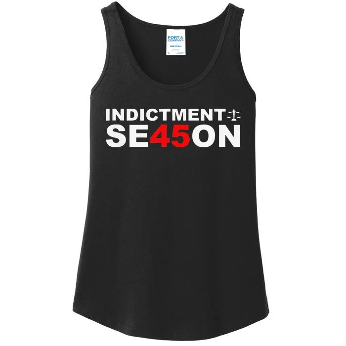 Funny Cute Indictment Season 45 Ladies Essential Tank