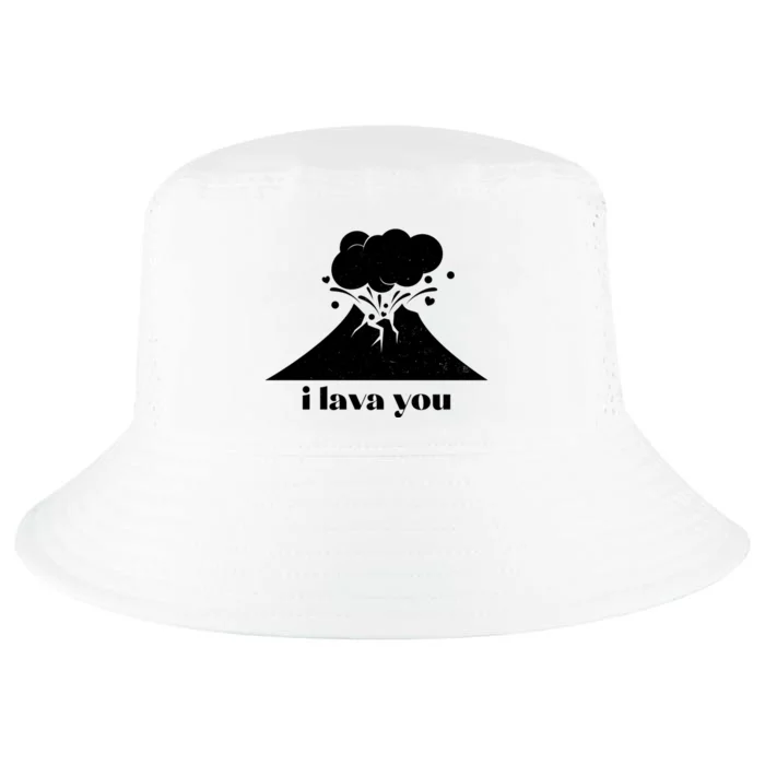 Funny Cute I Lava You Volcano Cool Comfort Performance Bucket Hat