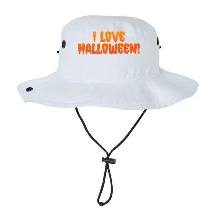 Funny Creepy I Love Halloween Legacy Cool Fit Booney Bucket Hat