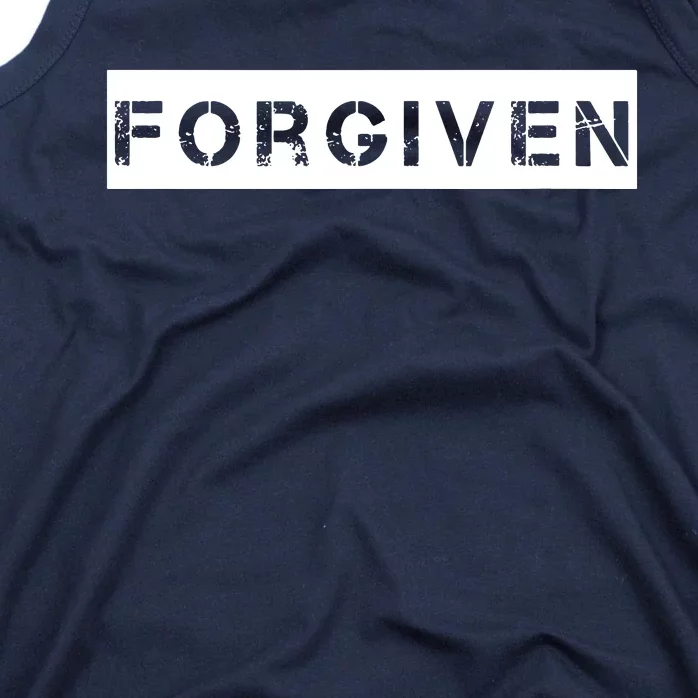 Forgiven Christian Inspirational Design For Women Tank Top