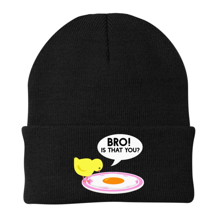 Funny Chicken Is That You Bro Knit Cap Winter Beanie