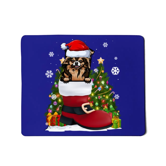 Funny Chihuahua In The Shoe Santa Hat Ugly Christmas Sweater Cool Gift Mousepad