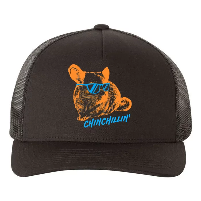 Funny Chinchillin I Chinchilla Owners Yupoong Adult 5-Panel Trucker Hat