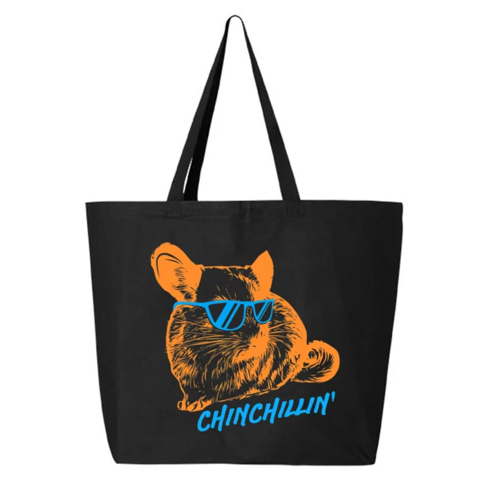 Funny Chinchillin I Chinchilla Owners 25L Jumbo Tote