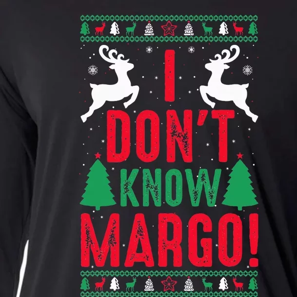 Funny Christmas I Don't Know Margo Cooling Performance Long Sleeve Crew