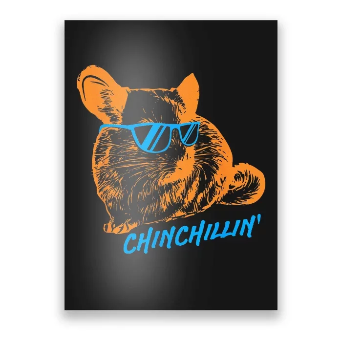 Funny Chinchillin I Chinchilla Owners Poster