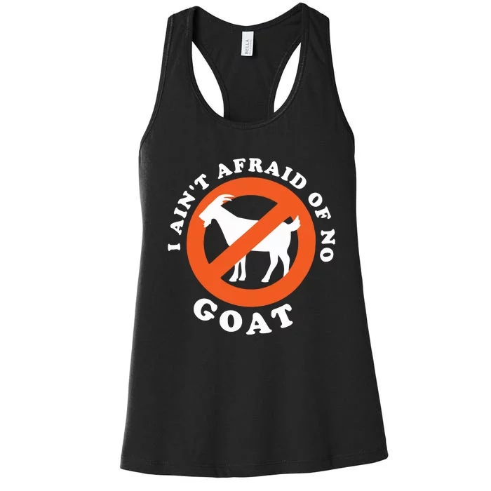 Fc Cincinnati I Ain’t Afraid Of No Goat Women's Racerback Tank