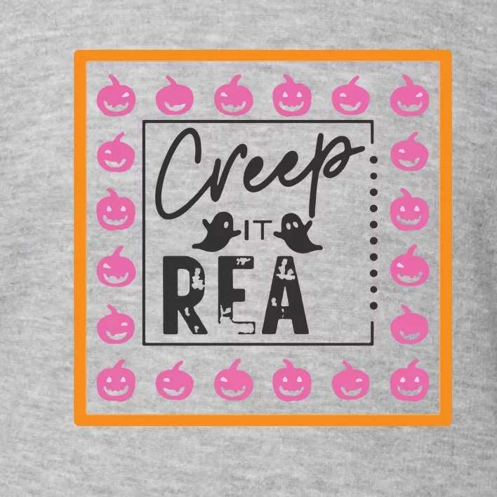 Falloween Creep It Real Toddler Sweatshirt