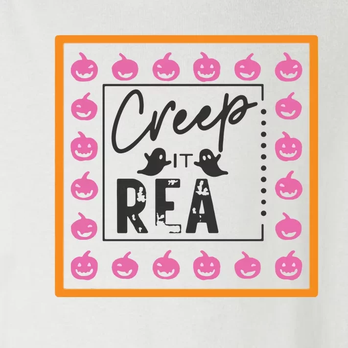 Falloween Creep It Real Toddler Long Sleeve Shirt