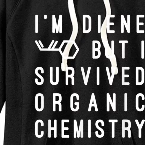 Funny Chemistry I Survived Organic Chemistry Tee Women's Fleece Hoodie