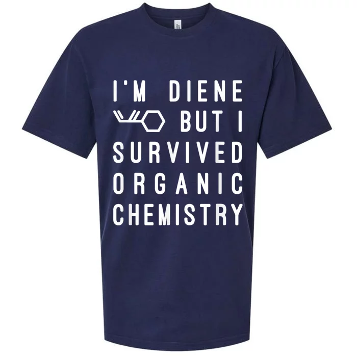 Funny Chemistry I Survived Organic Chemistry Tee Sueded Cloud Jersey T-Shirt