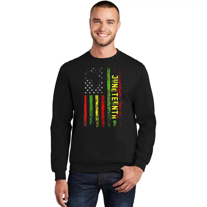 Freedom Celebrations In The 19th Century Juneteenth Flag Sweatshirt