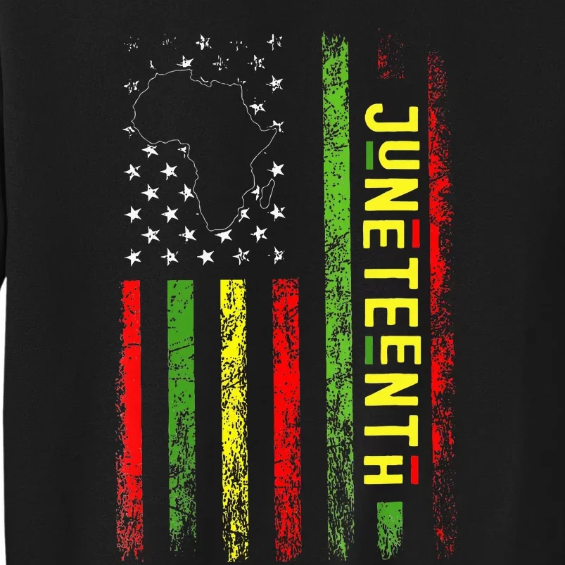 Freedom Celebrations In The 19th Century Juneteenth Flag Sweatshirt