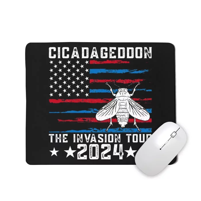 Funny Cicadageddon Invasion 2024 Cicada Event Mousepad