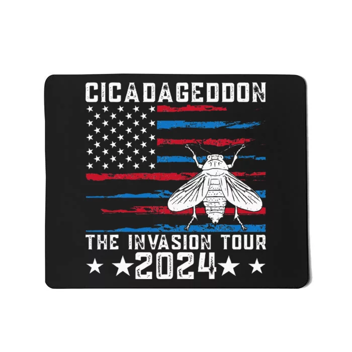 Funny Cicadageddon Invasion 2024 Cicada Event Mousepad