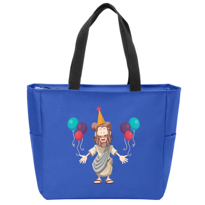 Funny Christmas Jesus ItS My Birthday Xmas Great Gift Zip Tote Bag