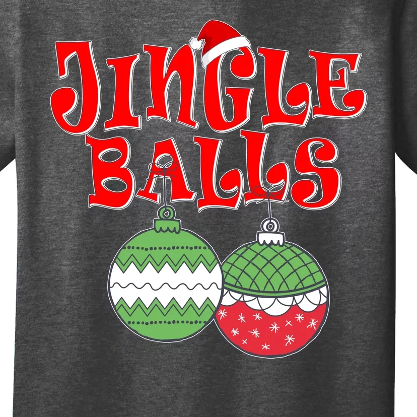 Funny Christmas Jingle Balls Matching Couples Shirts T-Shirt