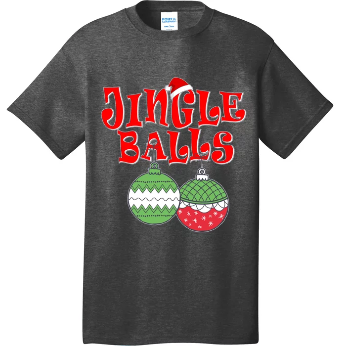 Funny Christmas Jingle Balls Matching Couples Shirts T-Shirt