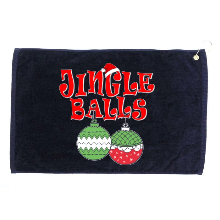 Funny Christmas Jingle Balls Matching Couples Shirts Grommeted Golf Towel