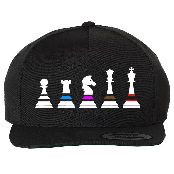 Funny Chess Jiu Jitsu For BJJ, Jujitsu Gift Wool Snapback Cap