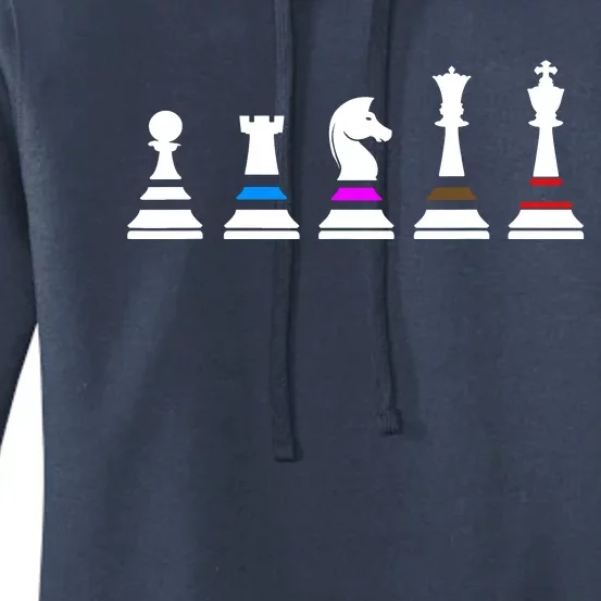 Funny Chess Jiu Jitsu For BJJ, Jujitsu Gift Women's Pullover Hoodie