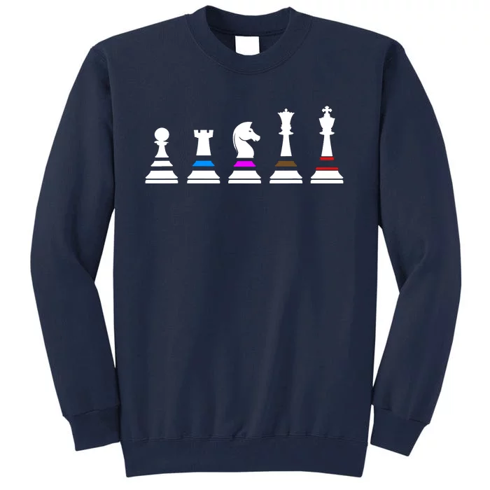 Funny Chess Jiu Jitsu For BJJ, Jujitsu Gift Tall Sweatshirt