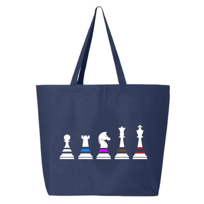 Funny Chess Jiu Jitsu For BJJ, Jujitsu Gift 25L Jumbo Tote