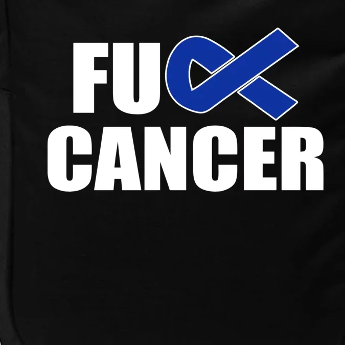 F*ck Colon Cancer Fight Logo Impact Tech Backpack