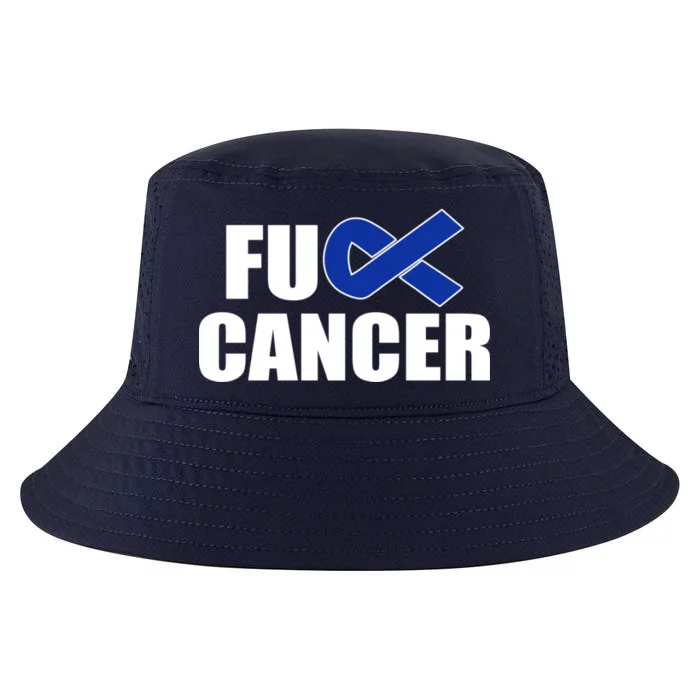 F*ck Colon Cancer Fight Logo Cool Comfort Performance Bucket Hat