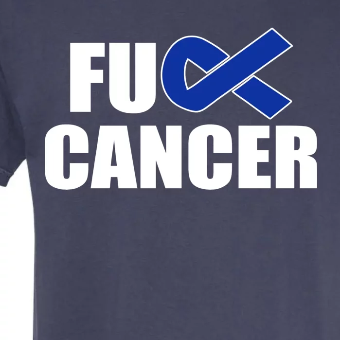 F*ck Colon Cancer Fight Logo Garment-Dyed Heavyweight T-Shirt