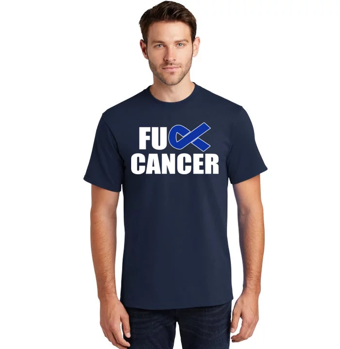 F*ck Colon Cancer Fight Logo Tall T-Shirt